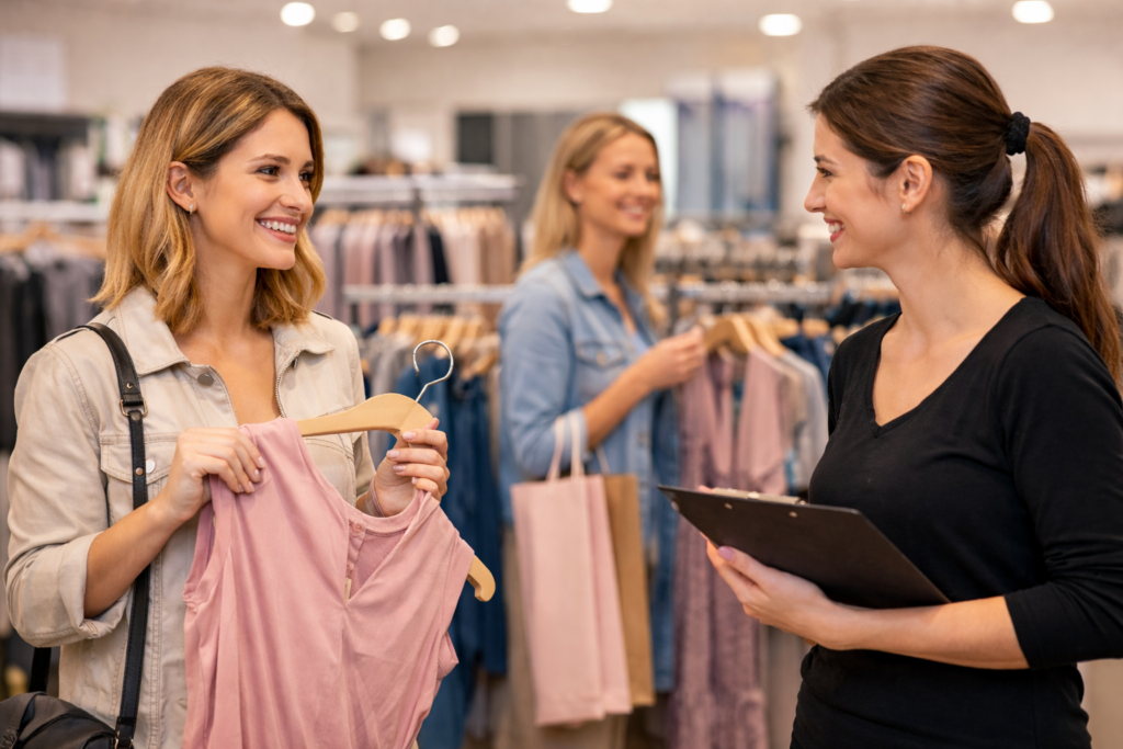 nakupování v angličtině fráze