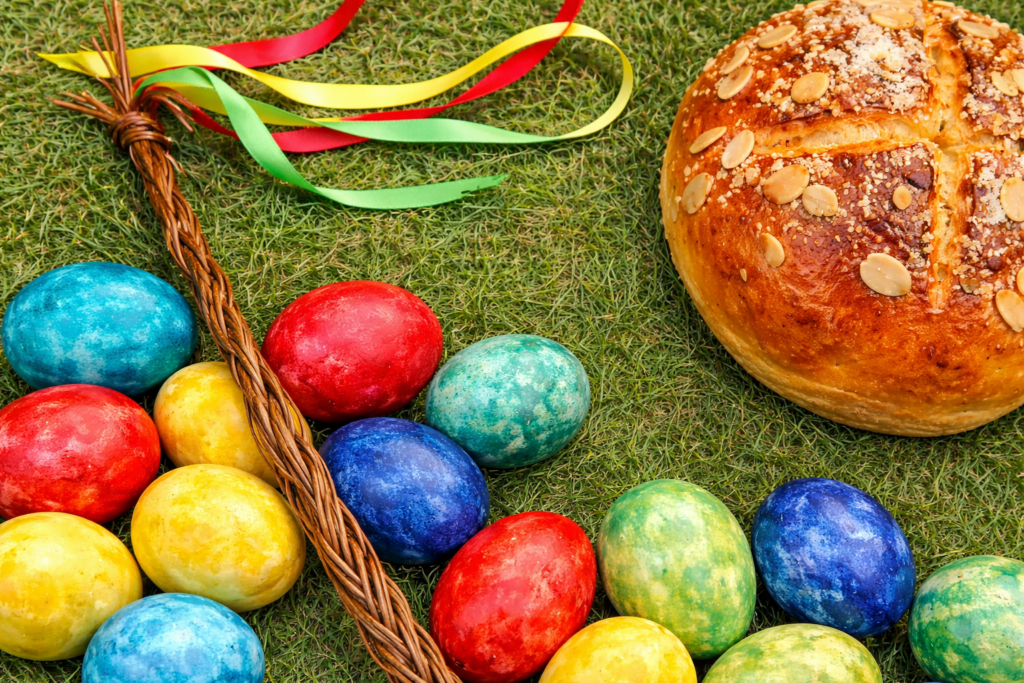 velikonoce anglicky pomlázka kraslice mazanec české velikonoce